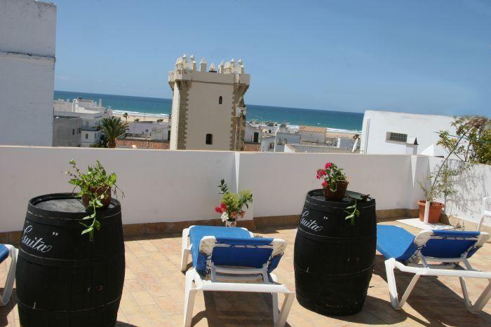 Hostal Torre De Guzman Конил-де-ла-Фронтера Екстериор снимка